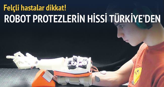 Robot protezlerin hissi Türkiye’den
