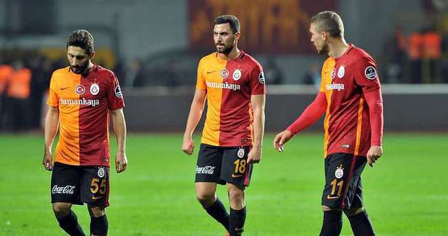 Galatasaray’da tarihi hüsran