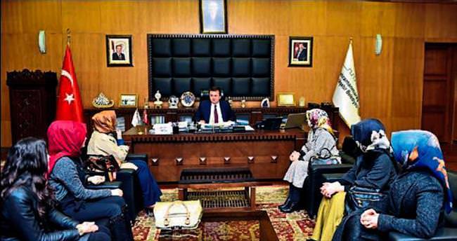 KADEM’den Başkan F. Mehmet Erkoç’a ziyaret