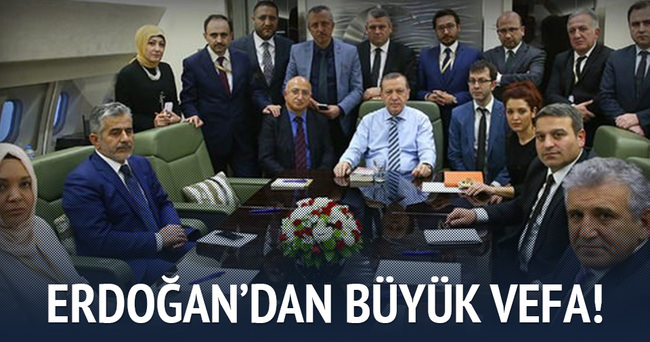 Erdoğan’dan Karakaya’ya büyük vefa