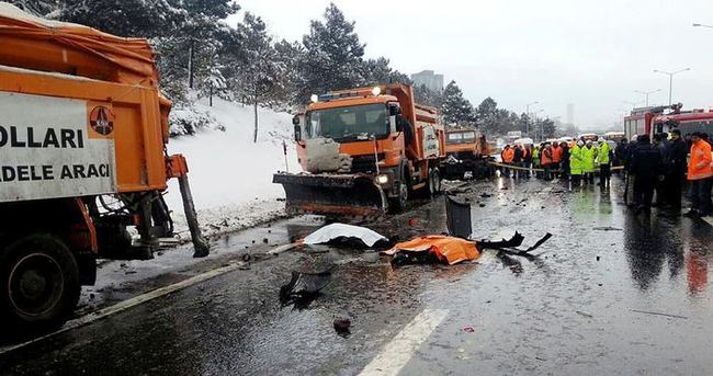 TEM’de trafik kazası: 3 ölü