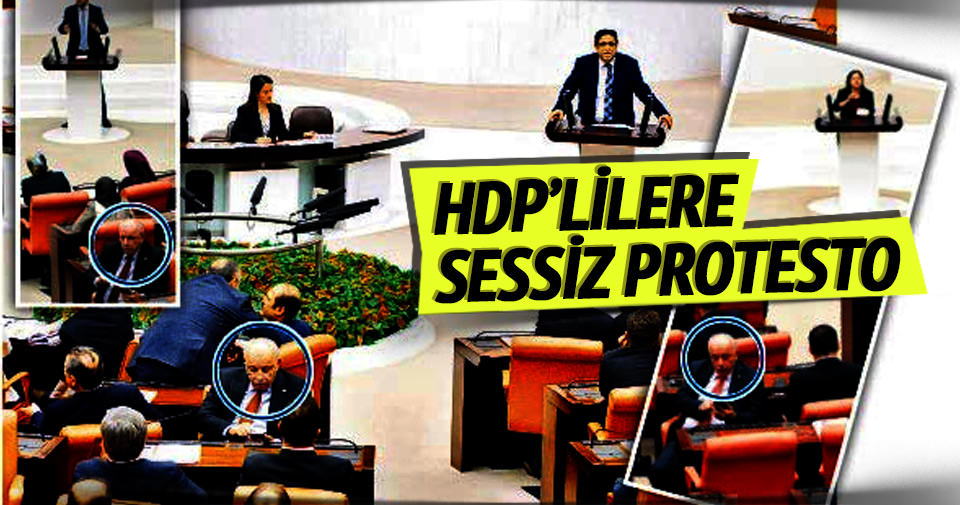 HDP’lilere sessiz protesto