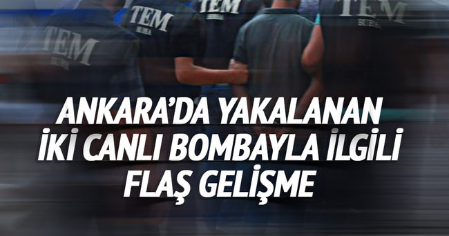 Ankara’da yakalanan iki canlı bomba tutuklandı
