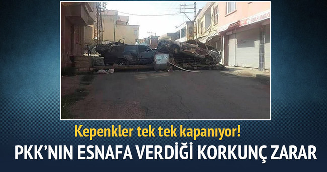 Diyarbakır’da terör nedeniyle esnaf 1 milyar TL zarar etti
