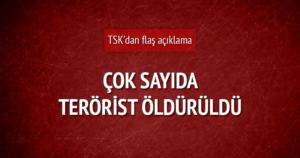 18 PKK’lı terörist öldürüldü