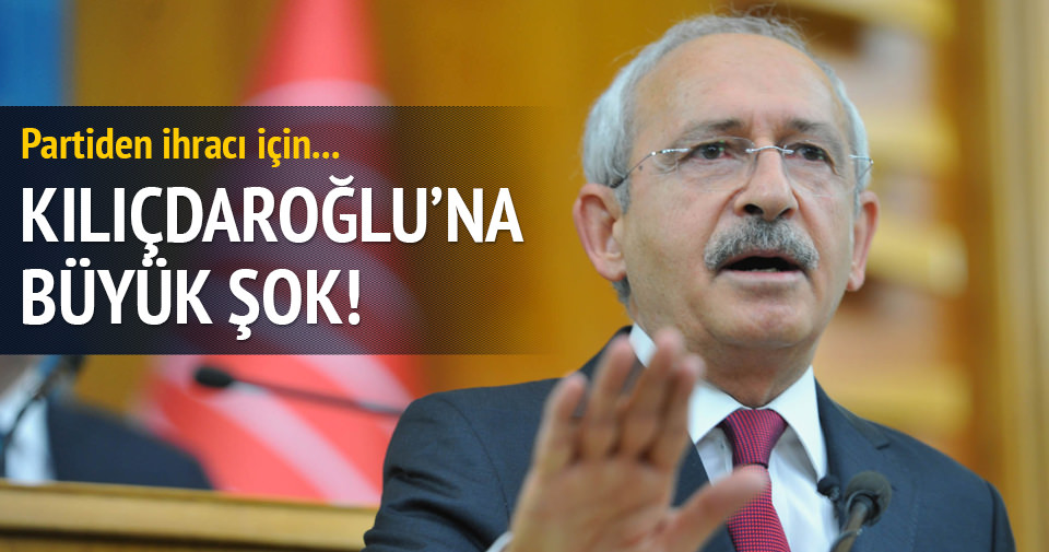 Kılıçdaroğlu’nu CHP’den ihraç için harekete geçti