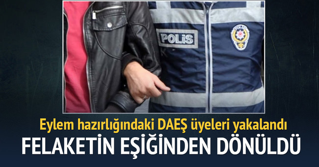 Diyarbakır’da eylem hazırlığındaki 3 IŞİD’li yakalandı