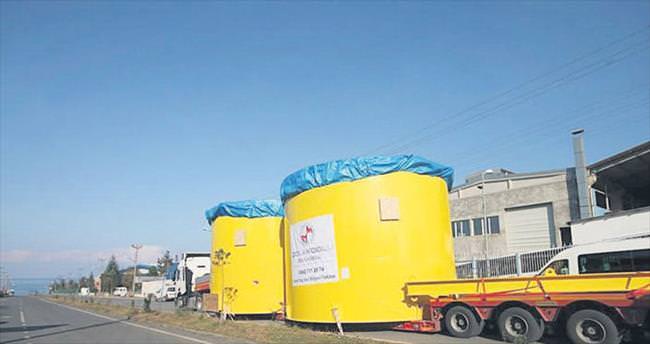 Trabzon’dan dünyaya altın tankları satıyor