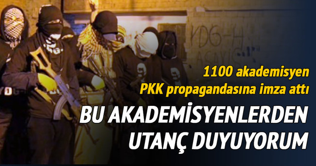 1100 akademisyen PKK propagandasına imza attı