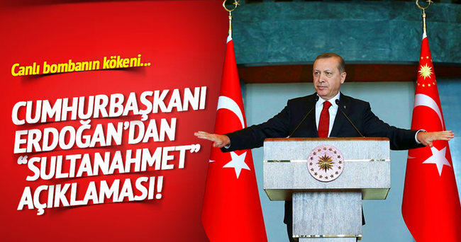 Cumhurbaşkanı Erdoğan’dan patlamayla ilgili ilk açıklama