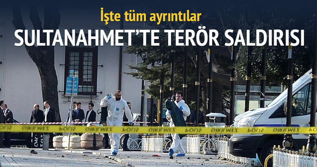 Sultanahmet’te canlı bomba saldırısı: 10 ölü 15 yaralı