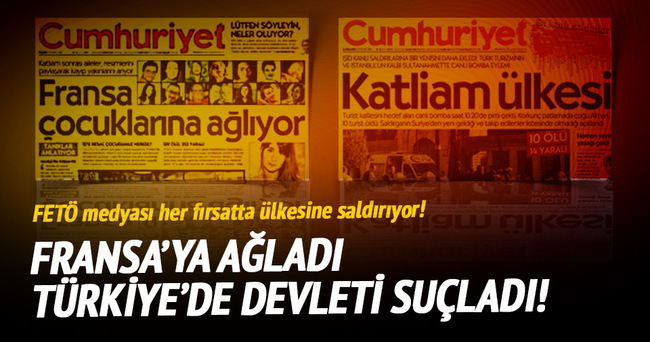 Cumhuriyet Gazetesi’nin ikiyüzlülüğü!