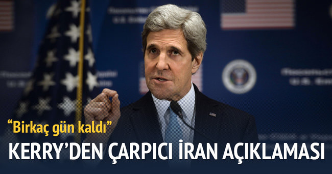 Kerry’den İran açıklaması