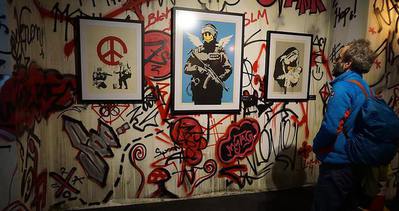 ’The Art of Banksy’ dünyada ilk kez İstanbul’da sergilendi
