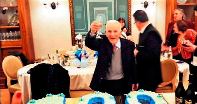 Mafya babasına 100. yaş pastası