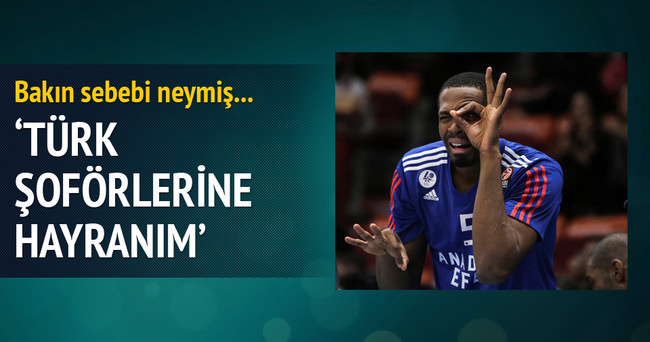 Türk soförlerine hayranım!