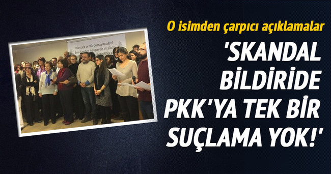 Skandal bildiride PKK’ya tek suçlama yok