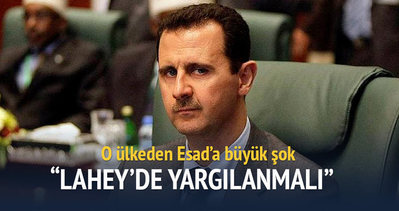 Hollanda: Esad Lahey’de yargılanmalı