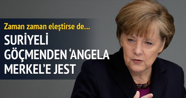 Kızına ’Angela Merkel’ adını verdi