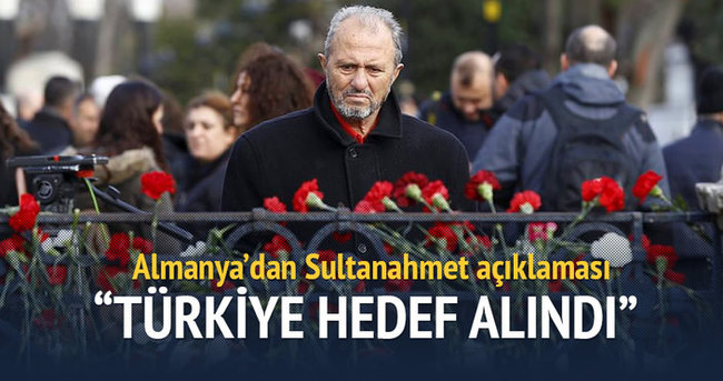 ’Sultanahmet saldırısında Türkiye hedef alındı’