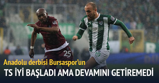 Bol gollü maç Bursaspor’un