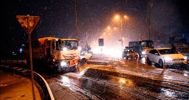 Kar İstanbul’a erken geldi