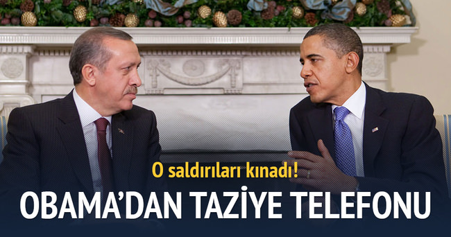 Cumhurbaşkanı Erdoğan, ABD Başkanı Obama ile telefonda görüştü