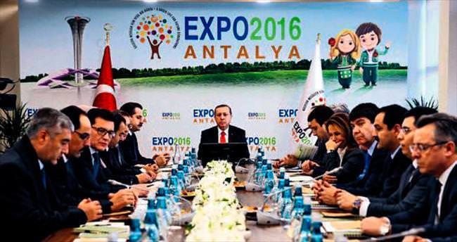 Erdoğan’dan EXPO teftişi