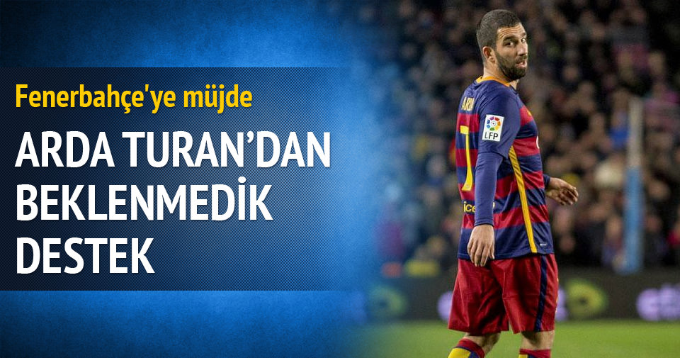 Fenerbahçe’ye Arda Turan müjdesi