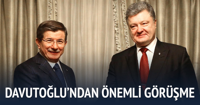 Başbakan Davutoğlu Davos’ta