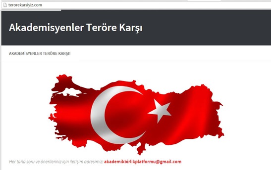 İhanet bildirisine sanal ortamdan büyük tepki