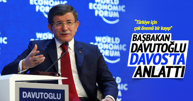 Başbakan Davutoğlu Koç’u anlattı