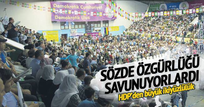 ’Özgürlükçü’ HDP’den basına ambargo