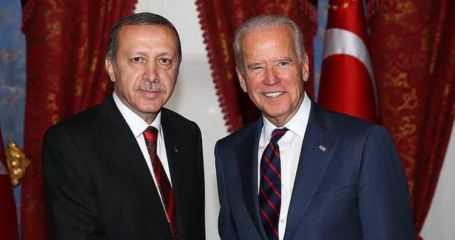 Cumhurbaşkanı Erdoğan, Biden’i kabul etti