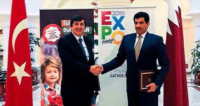 EXPO 2016 için Katar da imza attı