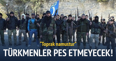 Türkmenler asla pes etmeyecek