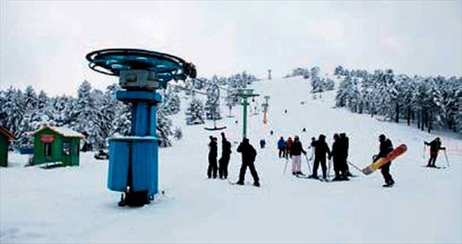 Salda’da kayak sezonu açıldı