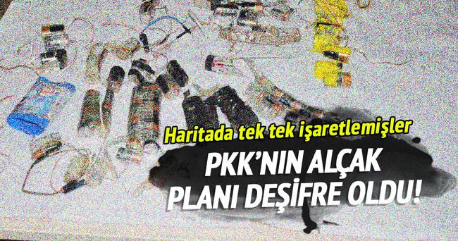 PKK’nın hain planlarını deşifre oldu