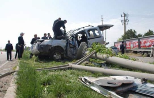 Kırşehir’de trafik kazası:  6 yaralı