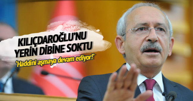 Bülent Turan: Devlet adabından yoksun Kılıçdaroğlu...