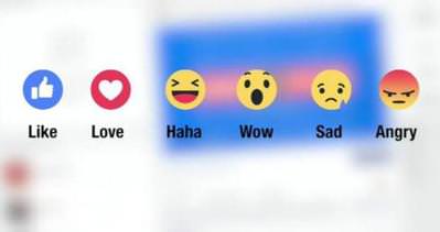 Facebook’ta ’beğen’ tuşuna ek emojiler geliyor