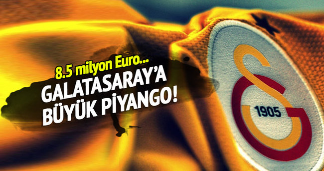 Galatasaray’a büyük piyango