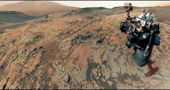 Curiosty Mars’tan selfie çekip yolladı