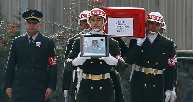 Şehit Selçuk Paker için Diyarbakır’da tören düzenlendi