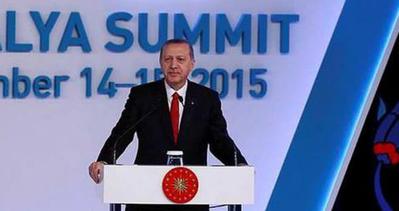 Cumhurbaşkanı Erdoğan’dan Antalya’ya G20 teşekkürü