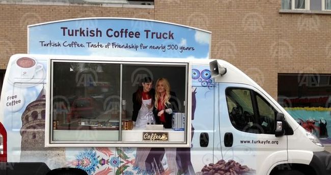 ABD’liler Türk kahvesini tanıtıyor