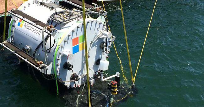 Microsoft denizin altında ne arıyor?