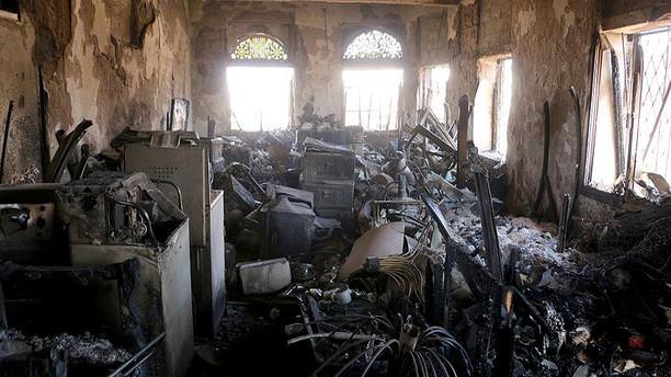Husiler Taiz Ulusal Müzesi’ni bombaladı