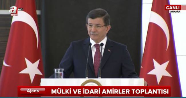 Başbakan Davutoğlu konuşuyor - CANLI