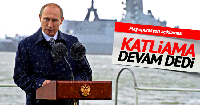 Lavrov: Operasyonlar devam edecek